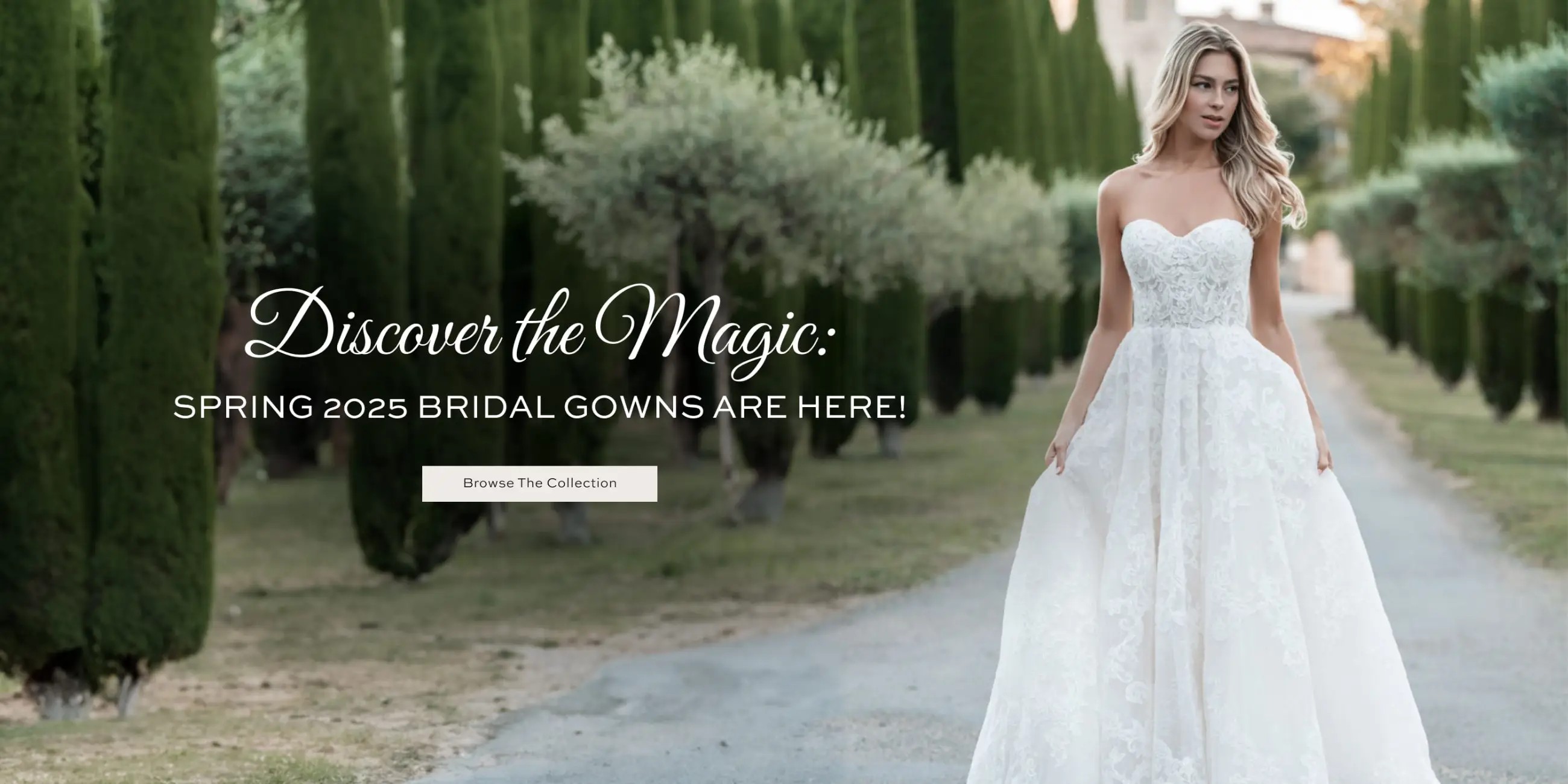 Spring Bridal Banner for Desktop