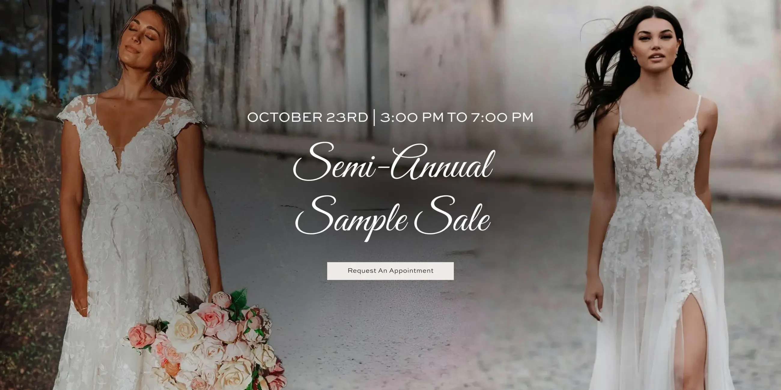 Sample Sale Banner for Desktop