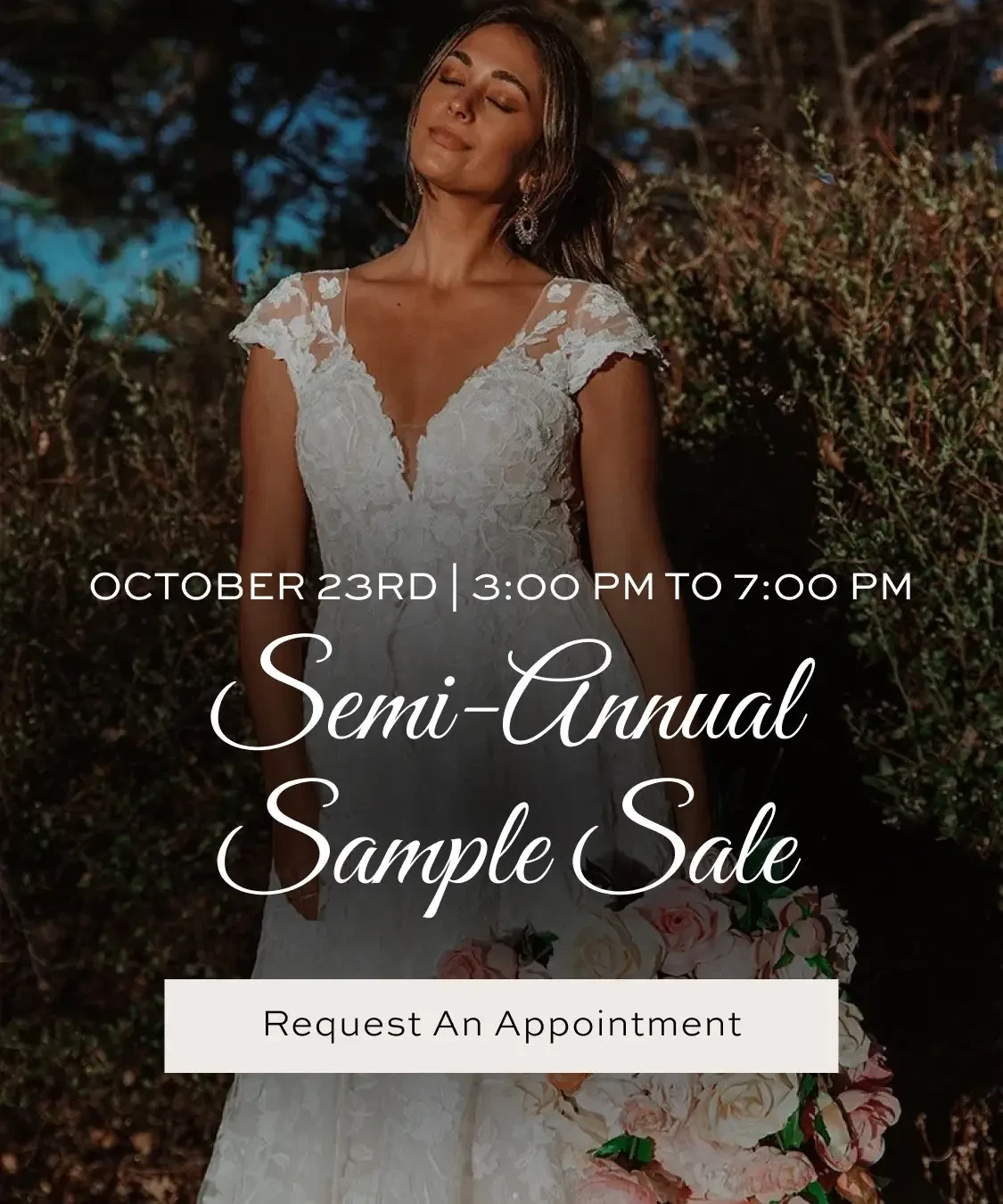 Sample Sale Banner for Mobile
