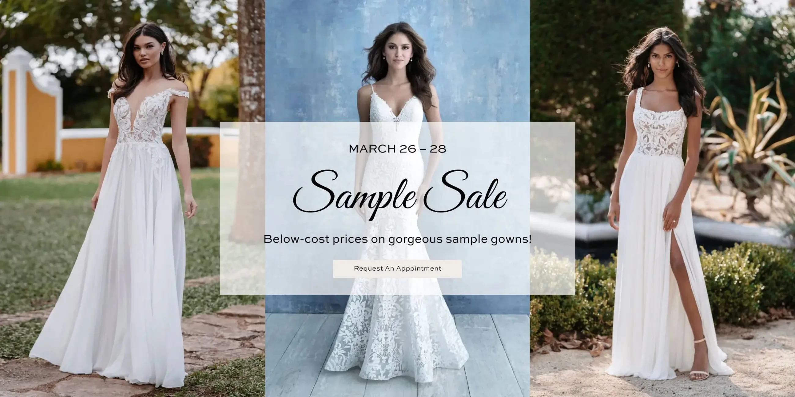 Sample Sale Banner for Desktop