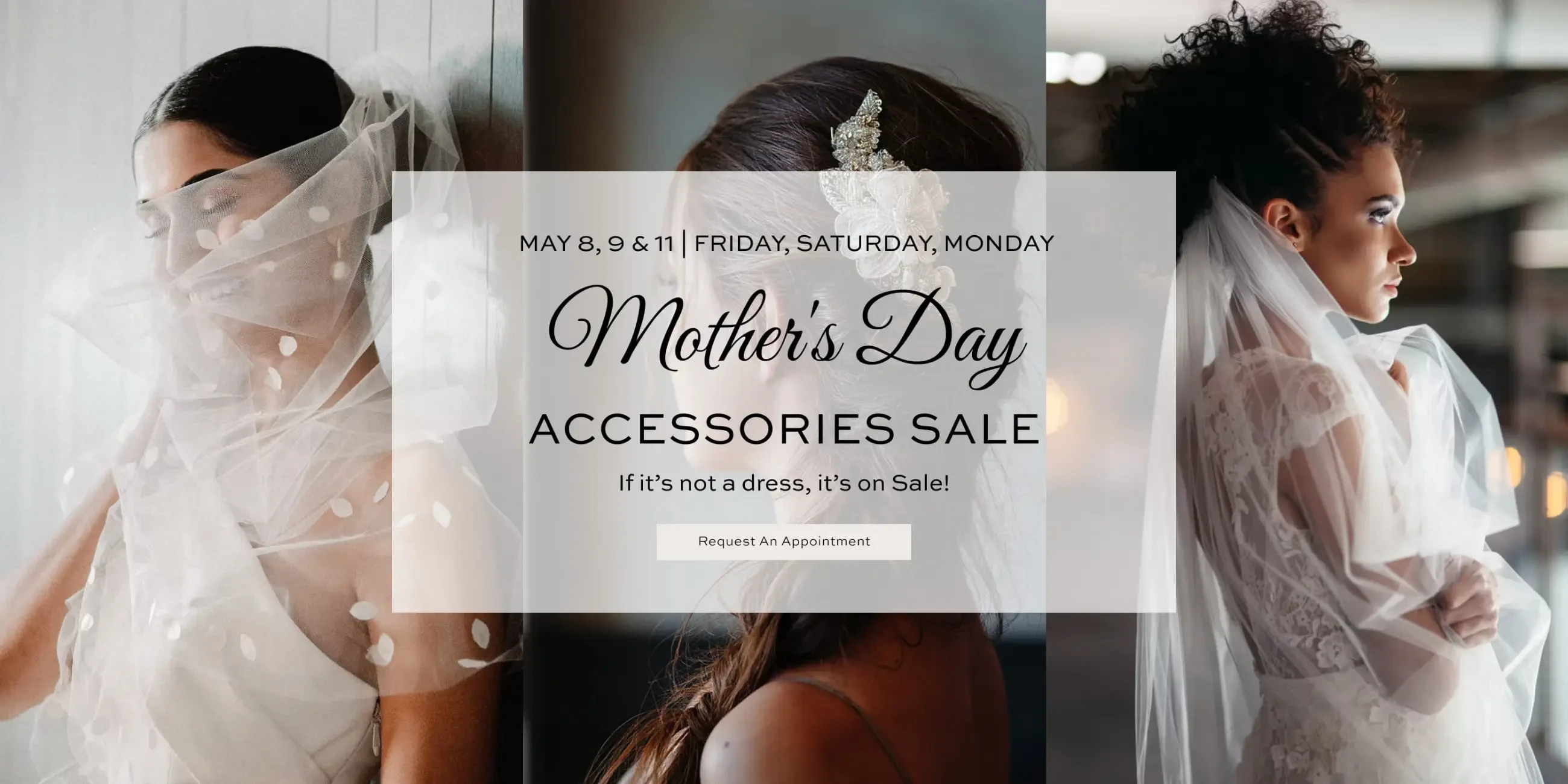 Mother's Day Accessories Sale Banner for Desktop