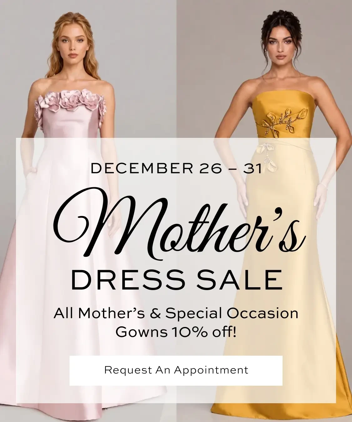 Mother's Sale Banner for Mobile